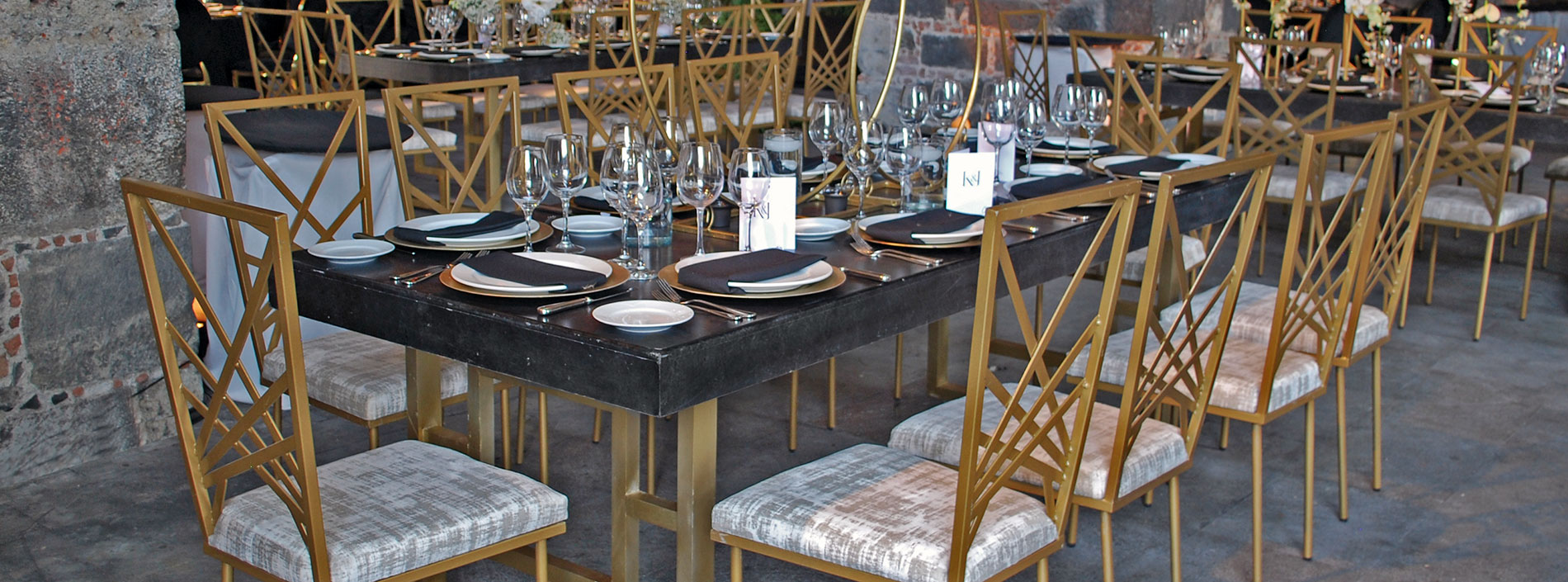 Mobiliario para fiestas y eventos, luis XV, Vintage